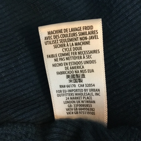 Free People Solid Blue Tank Size XS - Picture 6 of 6